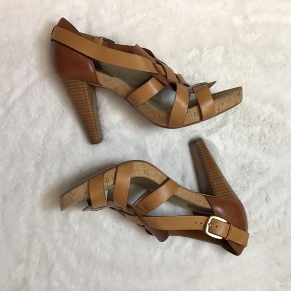 Cole Haan Nike Air Jocelyn Stacked Heel Sandals - Picture 2 of 13